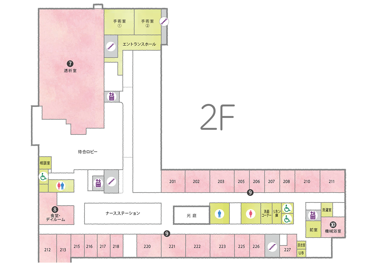 2F 病棟
